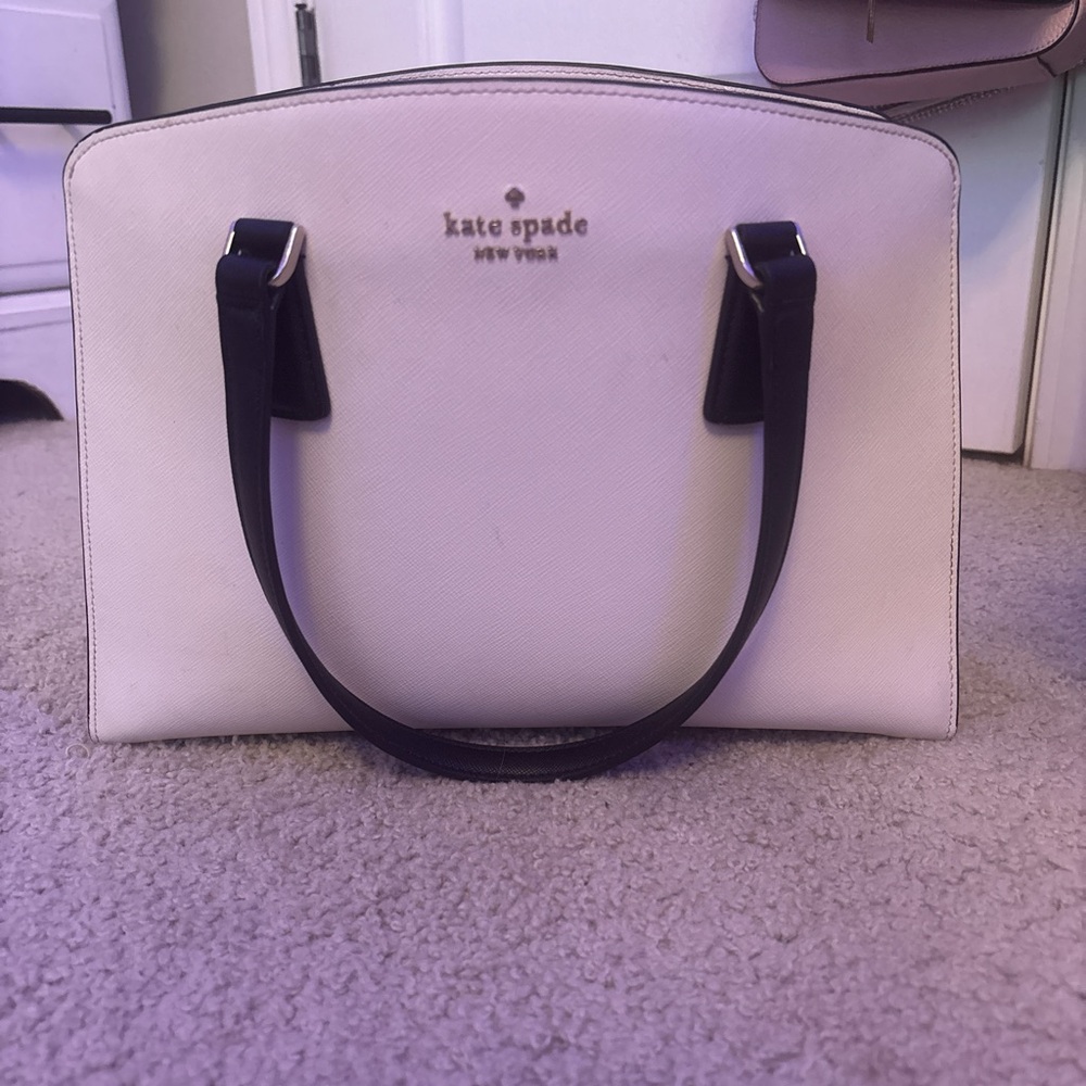 kate spade White and Black Women's Bag
